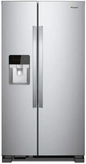 Whirlpool Monochromatic Side by Side Refrigerator