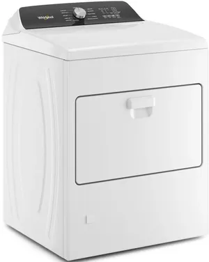 Whirlpool White Front Load Gas Dryer