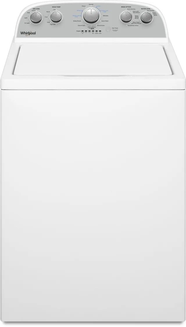Whirlpool 3.8 Cu. Ft. White Top Load Washer