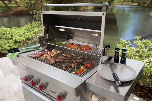 Wolf 36in Built In Liquid Propane Grill