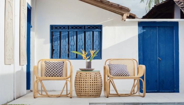 Tasteful outdoor space