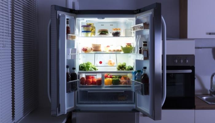 The simplest way to use less energy is to avoid standing in front of an open refrigerator as much as possible.