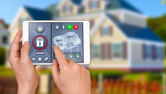 smart home security tablet