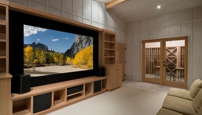 home entertainment center
