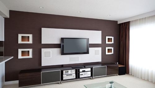 Speaker Setup in Wall