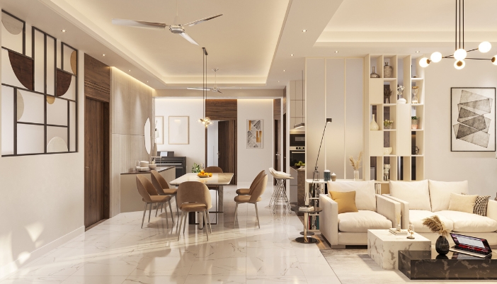 Smart lighting design based on each room/space