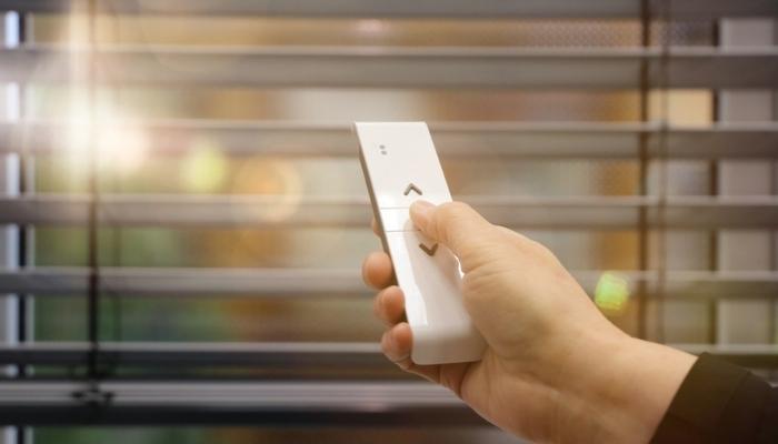 smart blinds with remote control