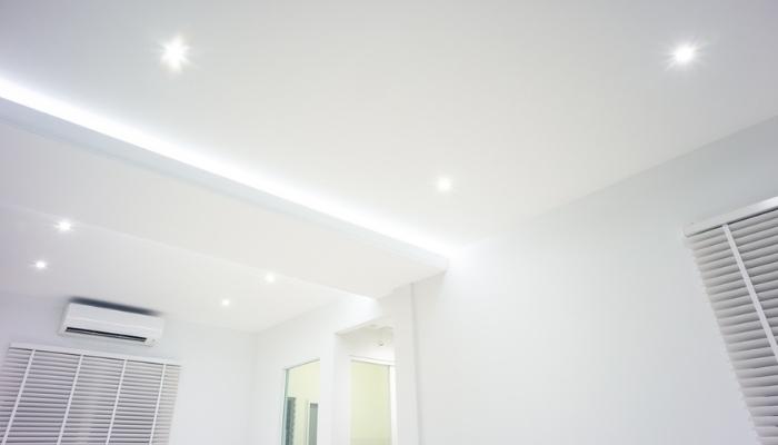 LED strip light in home