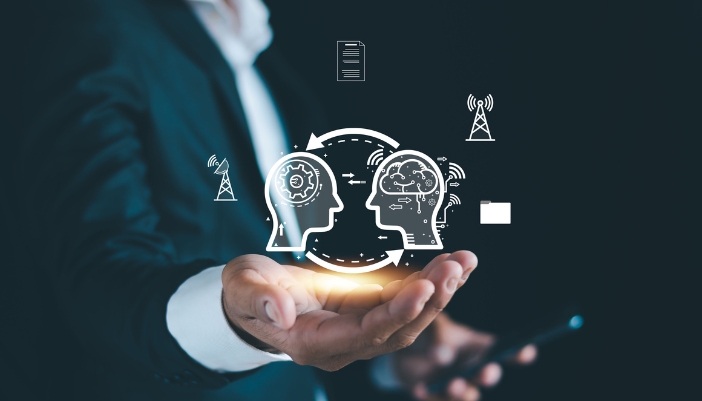 Concept photo of power management featuring AI