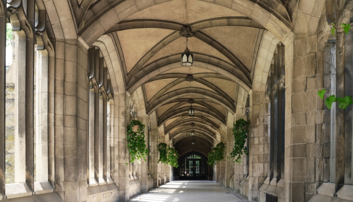 historic building hallway