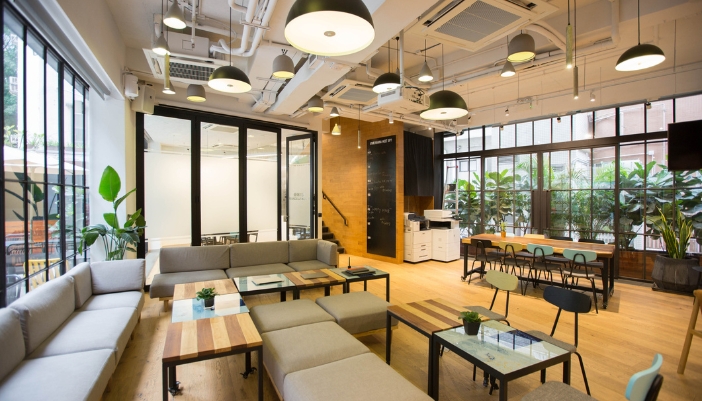 luxury office smart lighting