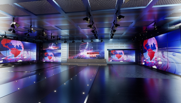 news station video wall