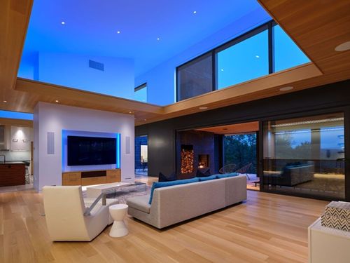 Custom Lighting for a Home Theater