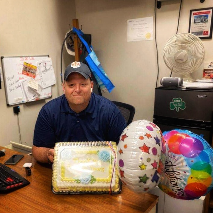 Warehouse manager Chris H. of Appliance Center Furniture & Mattress