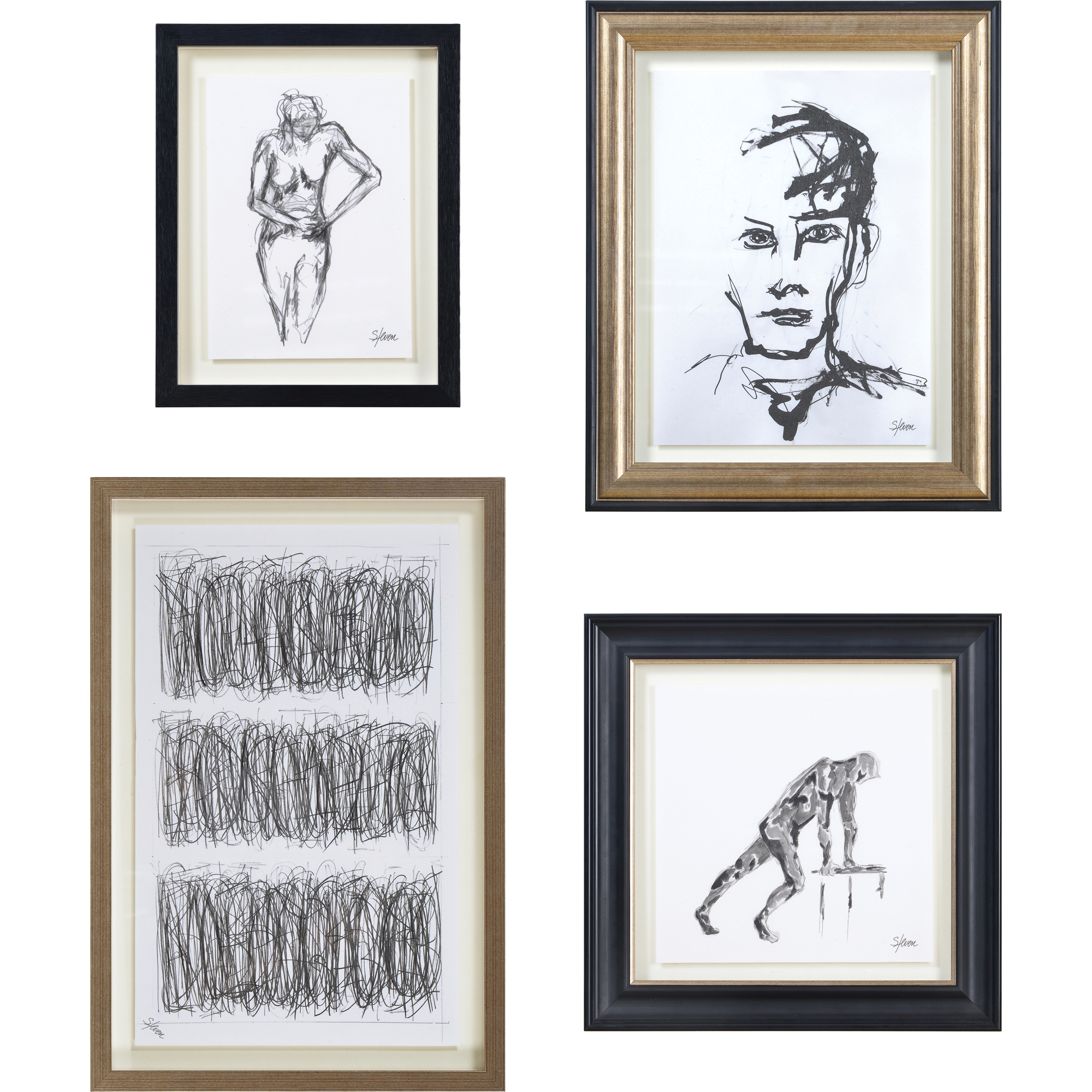 L'art linéaire complète tous les styles.