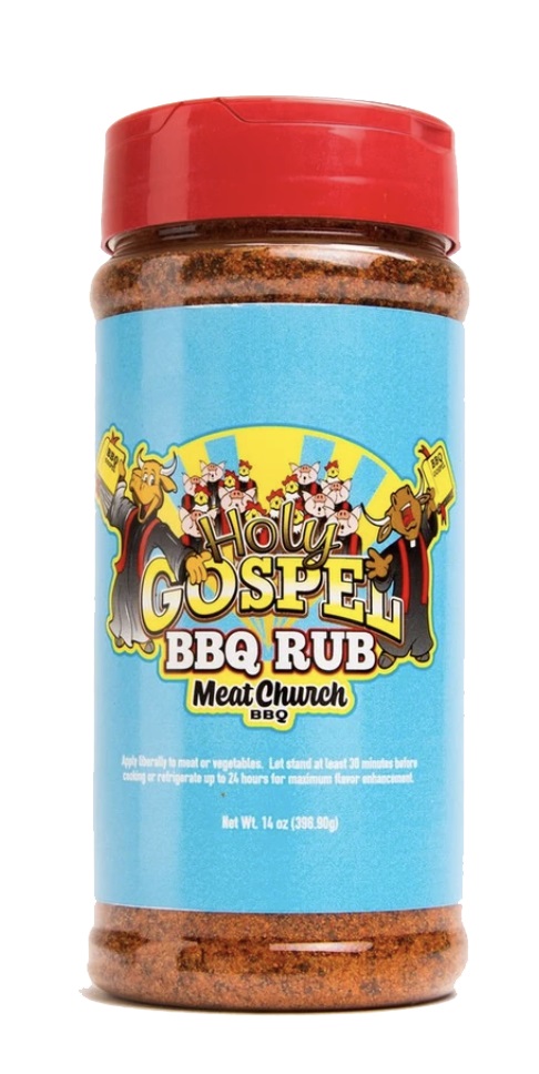 Meat Church BBQ seasoning.
