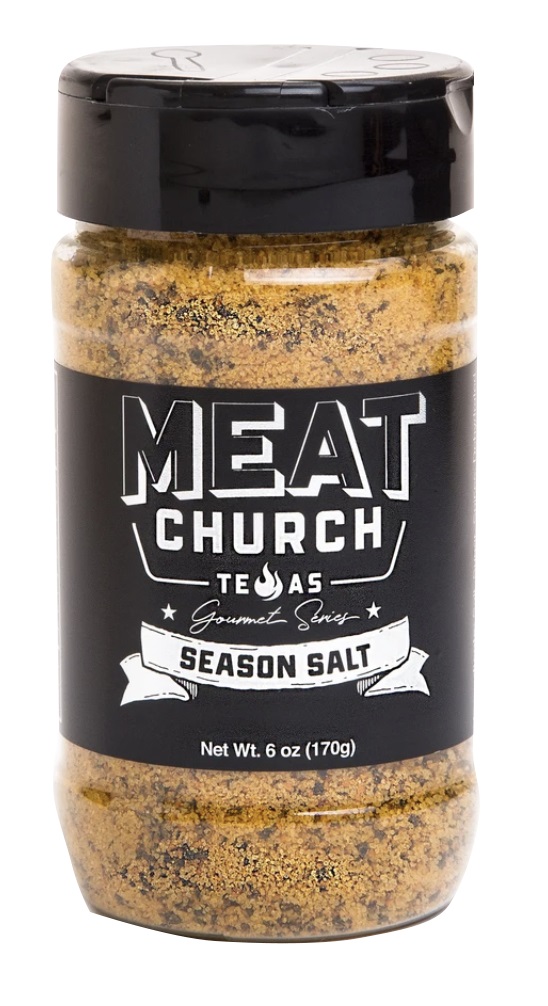 Meat Church BBQ seasoning.