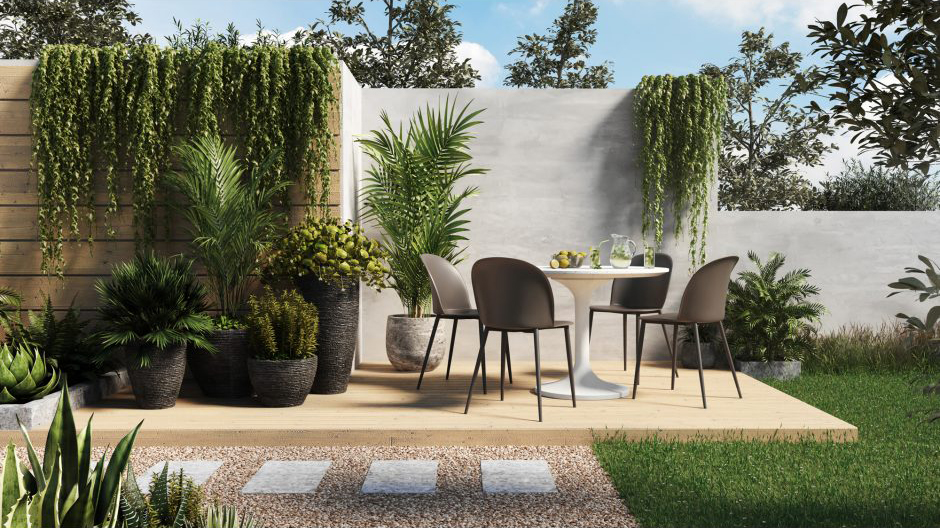 Du nouveau en 2022 : nous nous ouvrons sur l’extérieur en apportant dehors des éléments de l’intérieur.