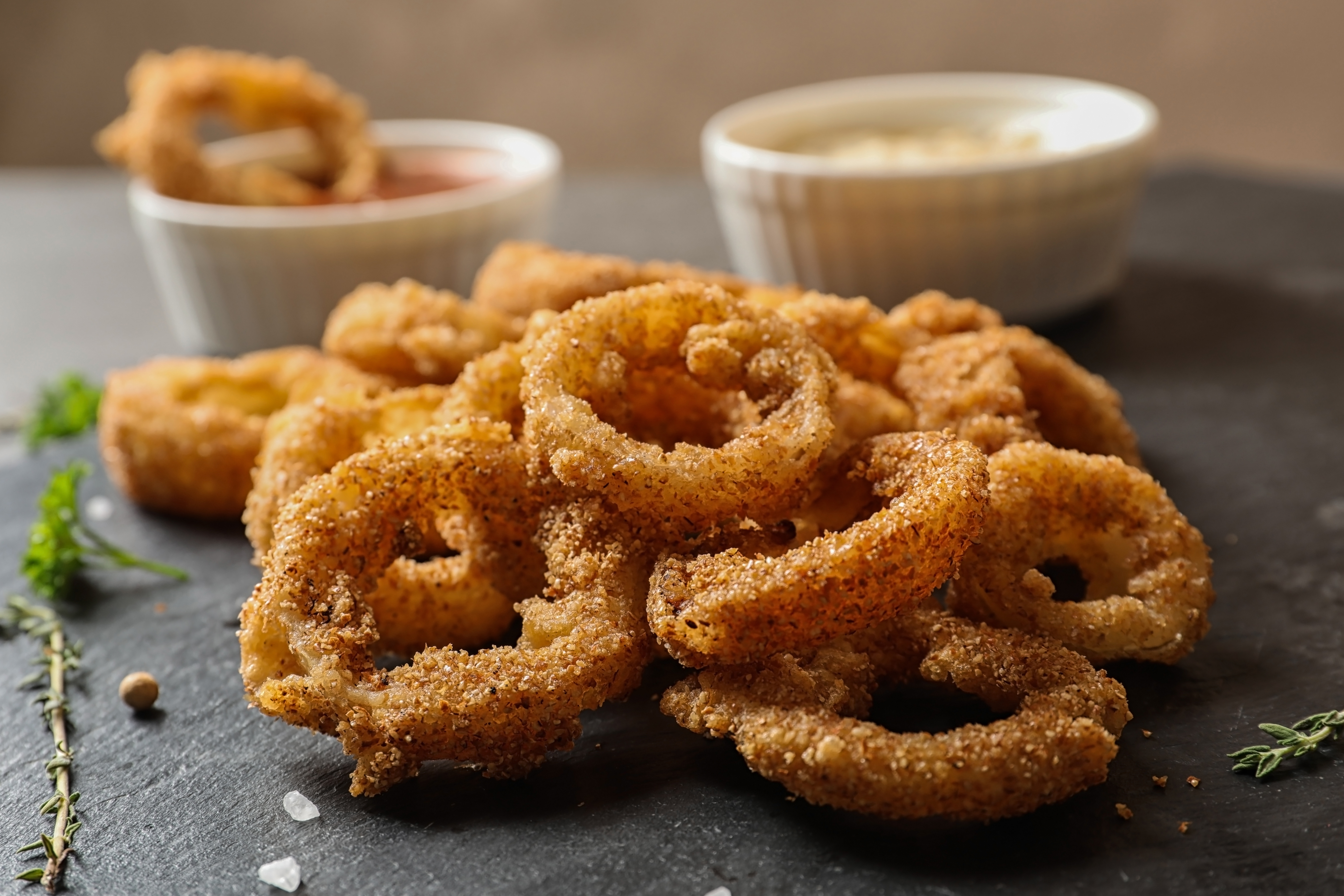 Onion rings, a family favourite!