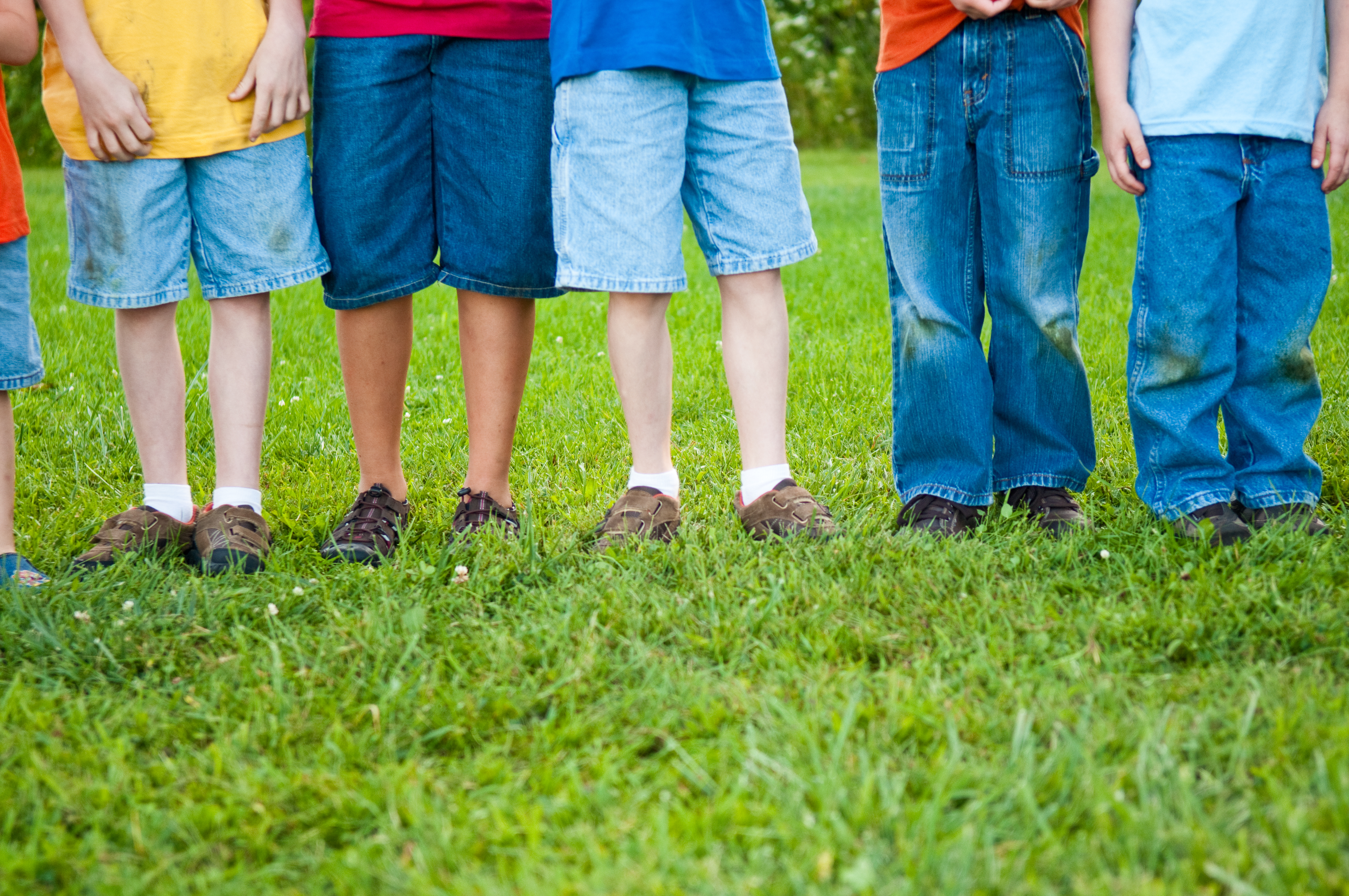Grass and dirt are part of life.