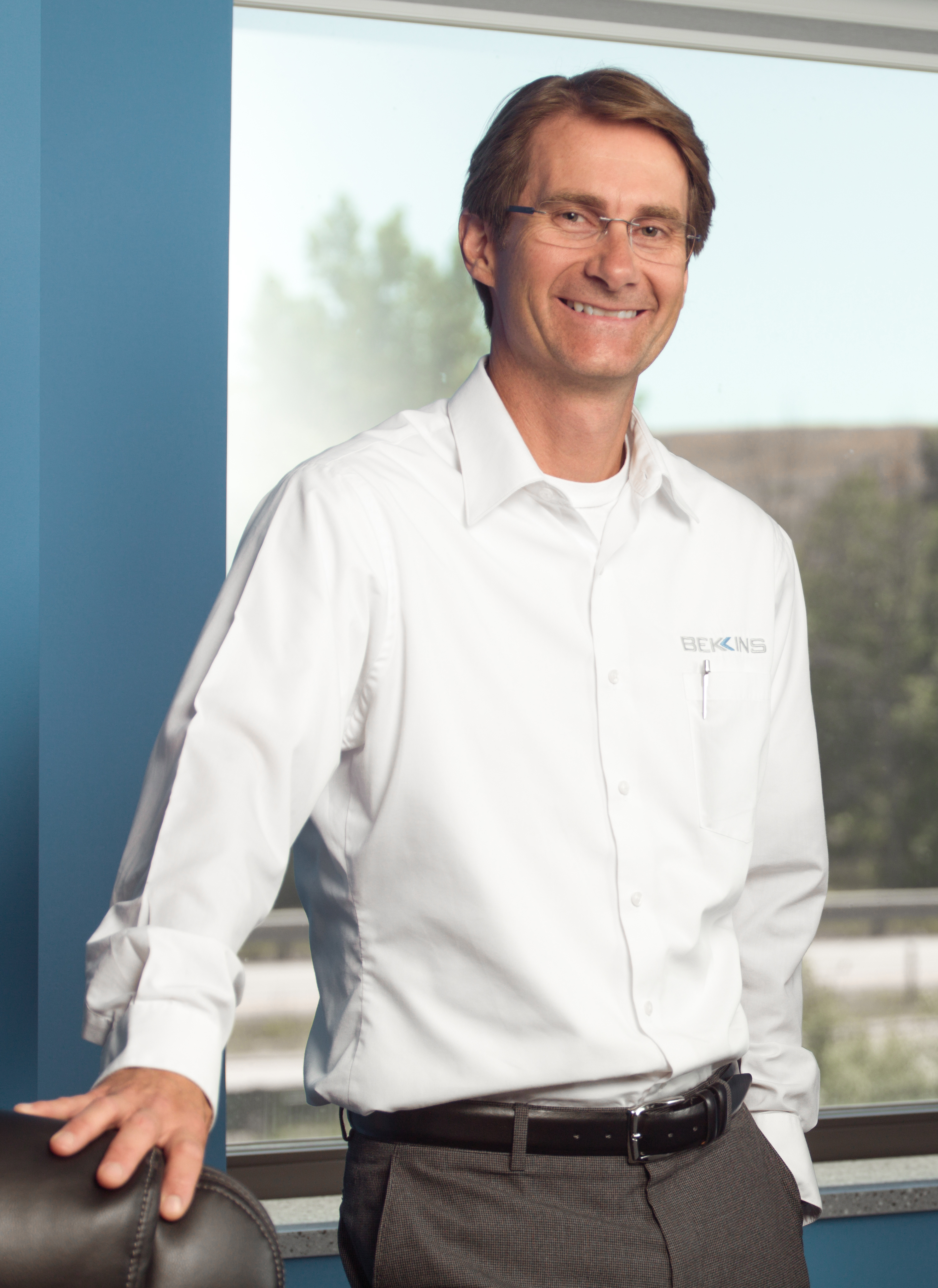 Professional shot of Bekins president Scott Bekins