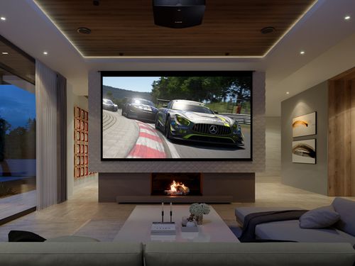 4k Projector and Screen