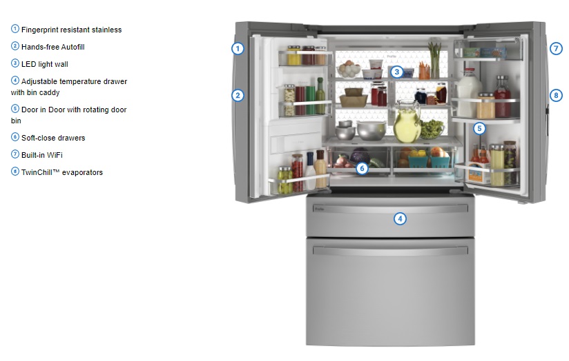 Guide to an advanced refrigerator.