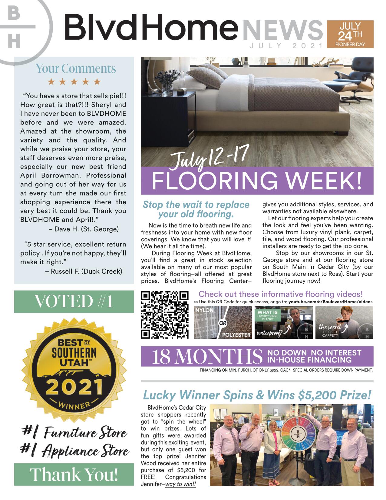 July 2021 Newsletter
