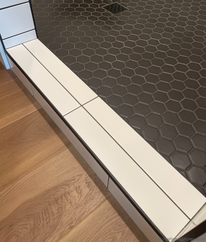 black hex shower