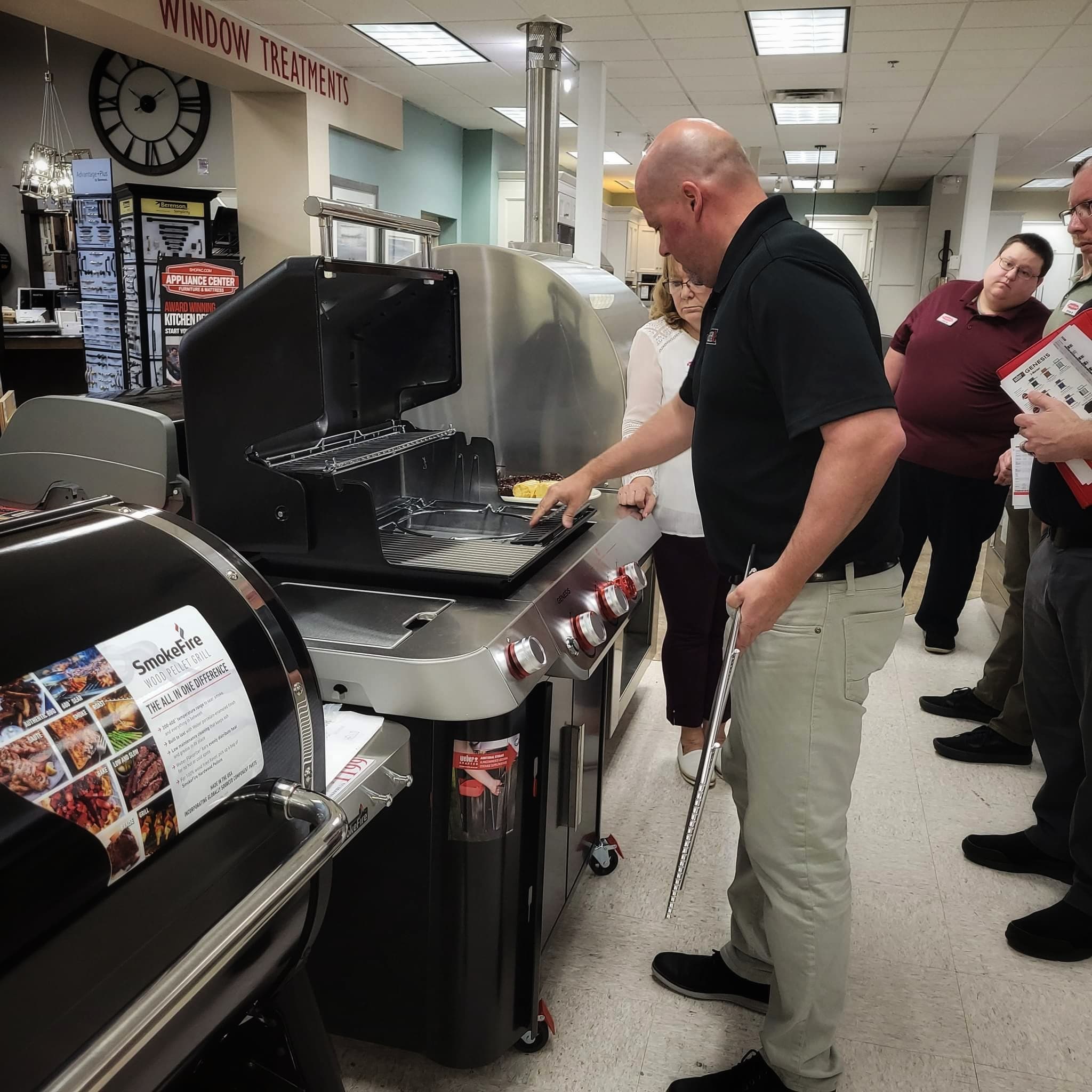 Appliance center showrrom