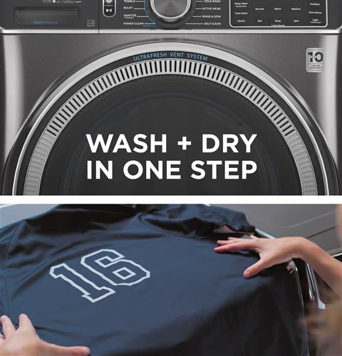 one step wash and dry