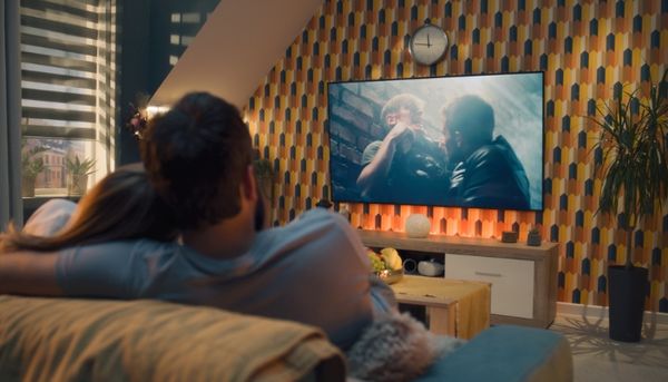 Couple Watching TV