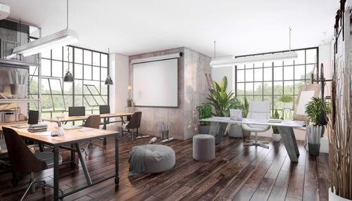 Office Motorized Projector Screen