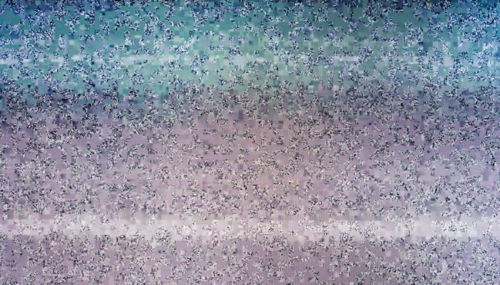 Fuzzy and distorted color image