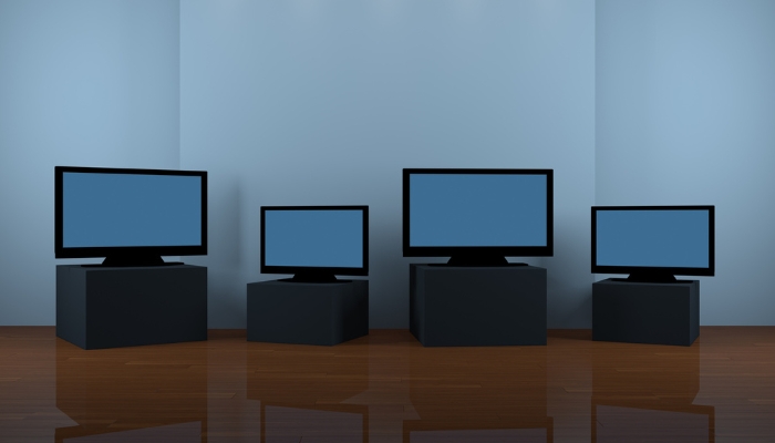 Selection of TV sizes