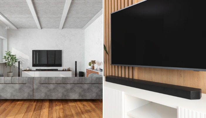 Comparison of a surround sound system vs a sound bar only