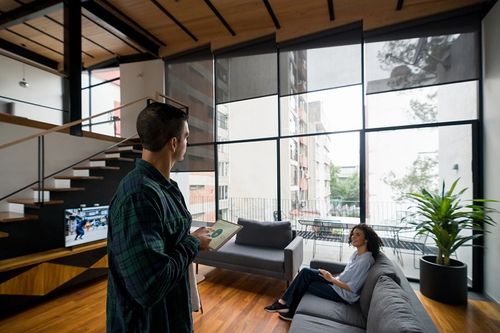 Motorized Shades 