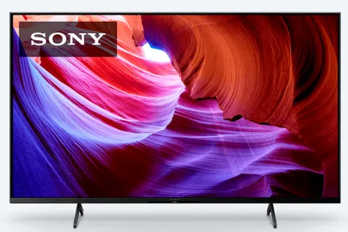 Front view of Sony KD50X85K 50” 4K LED TV