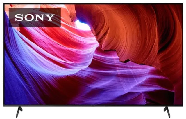 Front view of Sony KD85X91J 85” LED TV 