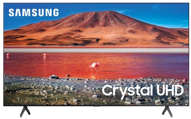 Samsung 43” Class TU7000 Crystal UHD 4K Smart TV