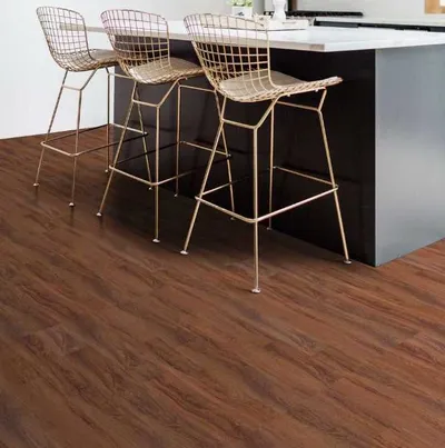 Shaw 5th and Main Metropolis flooring in a kitchen 