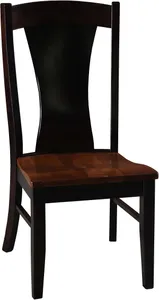 Front view of the Archbold Furniture Samuel dining chair 