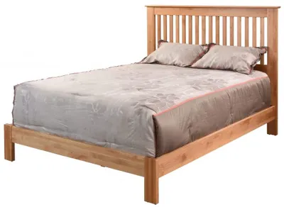Front view of the Archbold Furniture Shaker bed