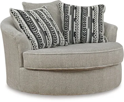 Credit: Emerald Home Front view of the Emerald Home Berlin collection swivel chair