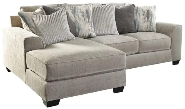 Benchcraft Ardsley 2 Piece Pewter Sectional