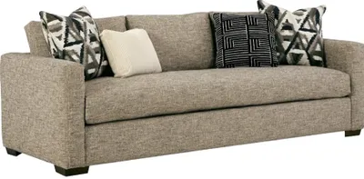 Front view of the Craftmaster CM sofa 