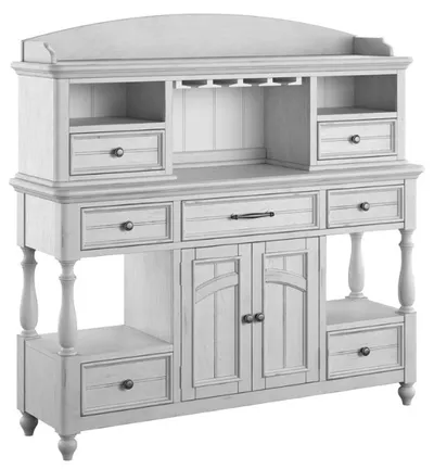 Front view of the Emerald Home New Haven sideboard