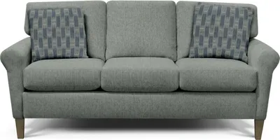Front view of the England Furniture Arlie sofa