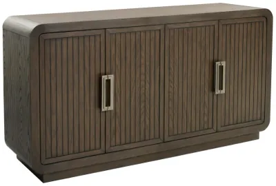 Front view of the Flexsteel Athens buffet 