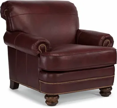 Front view of the Flexsteel Bay Bridge chair